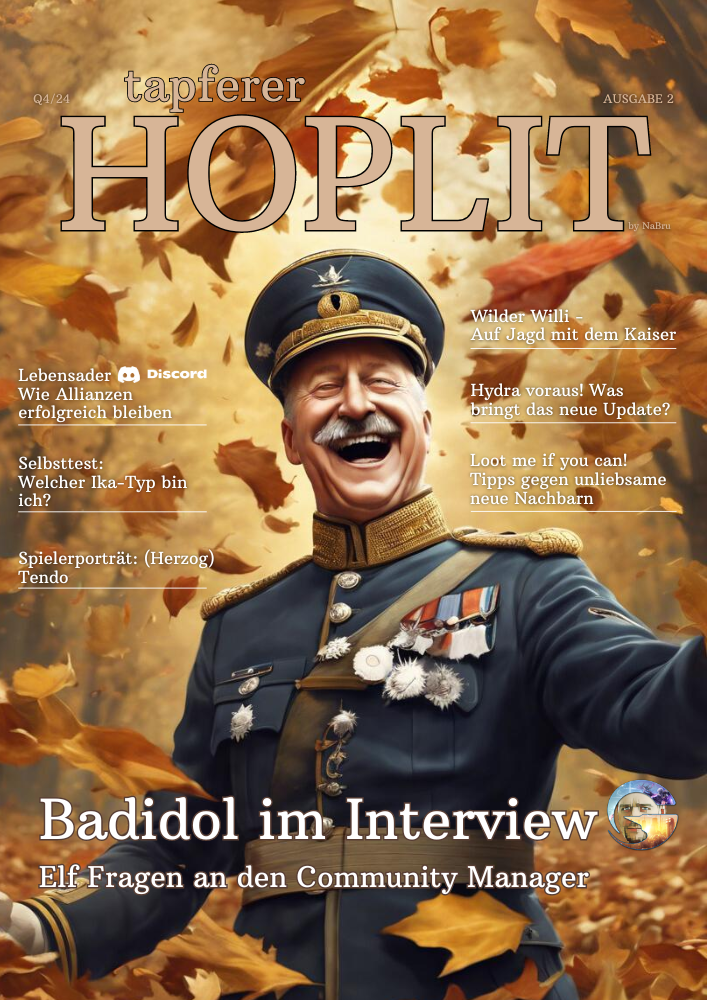 Cover HOPLIT Ausgabe 2: badidol im Interview: Elf Fragen an den Community Manager